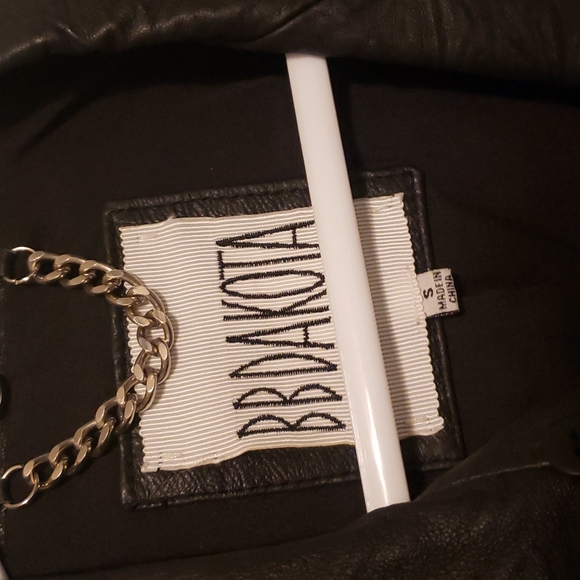 Black Leather Jacket - Picture 2 of 2